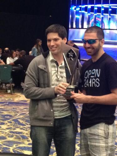 Jackstack99 and n0bodoy split heads up poker tournament PCA win